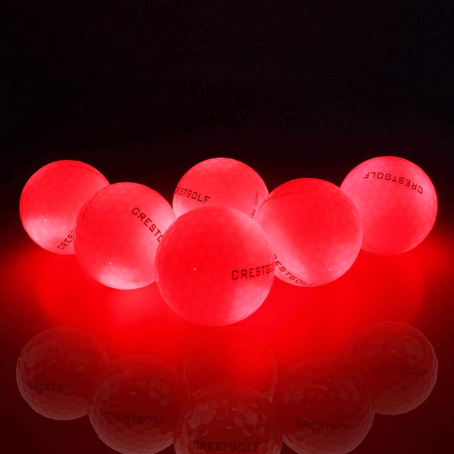 6Pcs Light Up LED Golf Balls