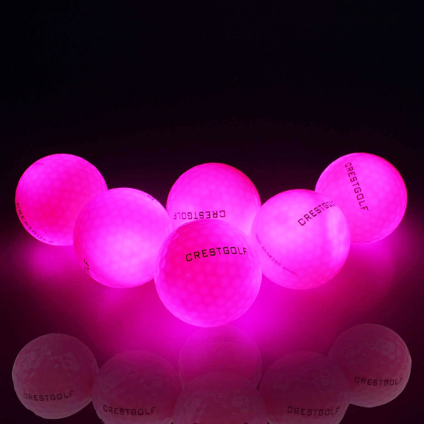 6Pcs Light Up LED Golf Balls