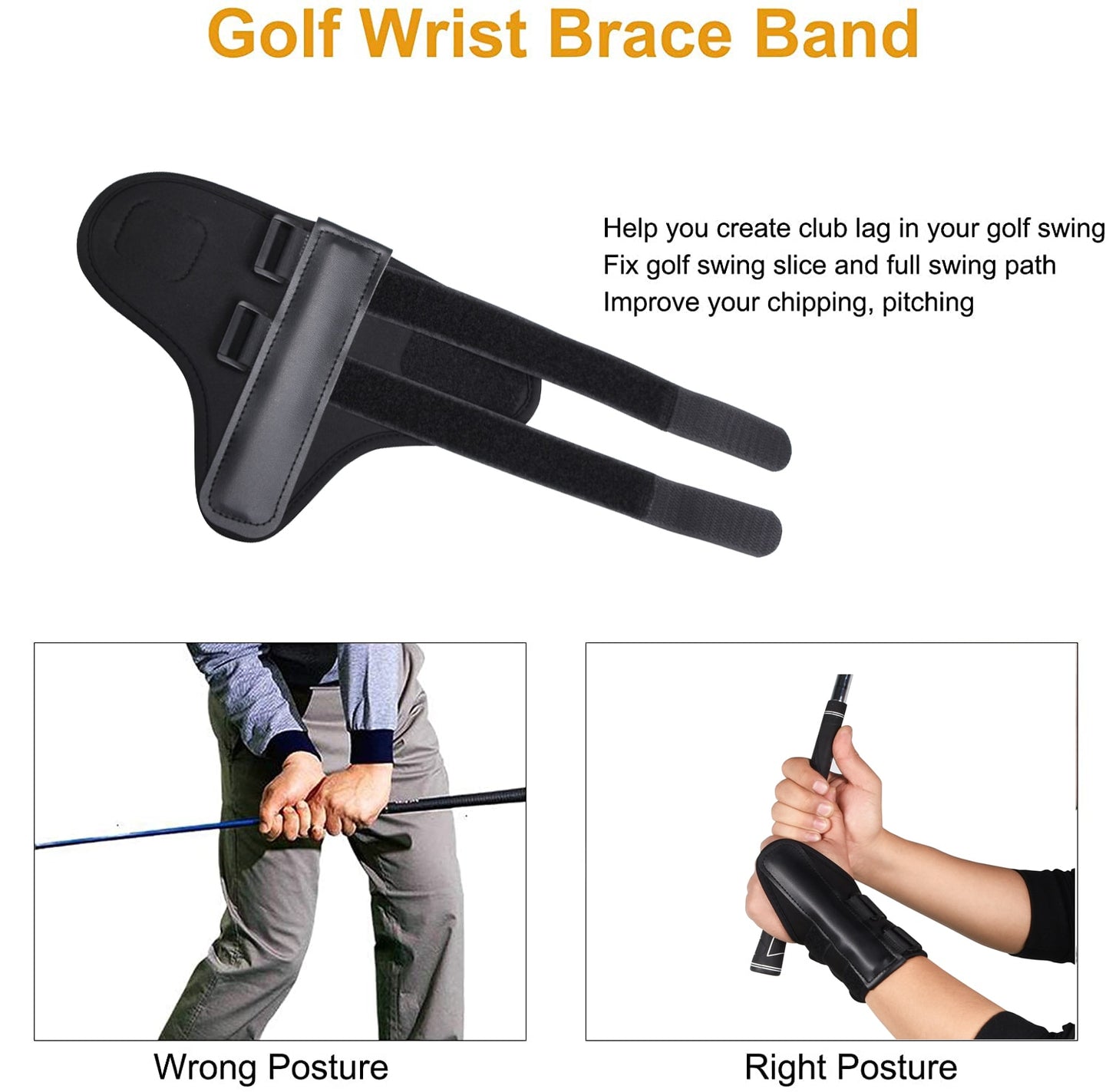 Golf Wrist Brace Trainer