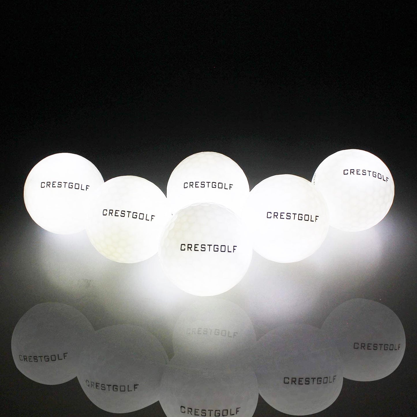 6Pcs Light Up LED Golf Balls