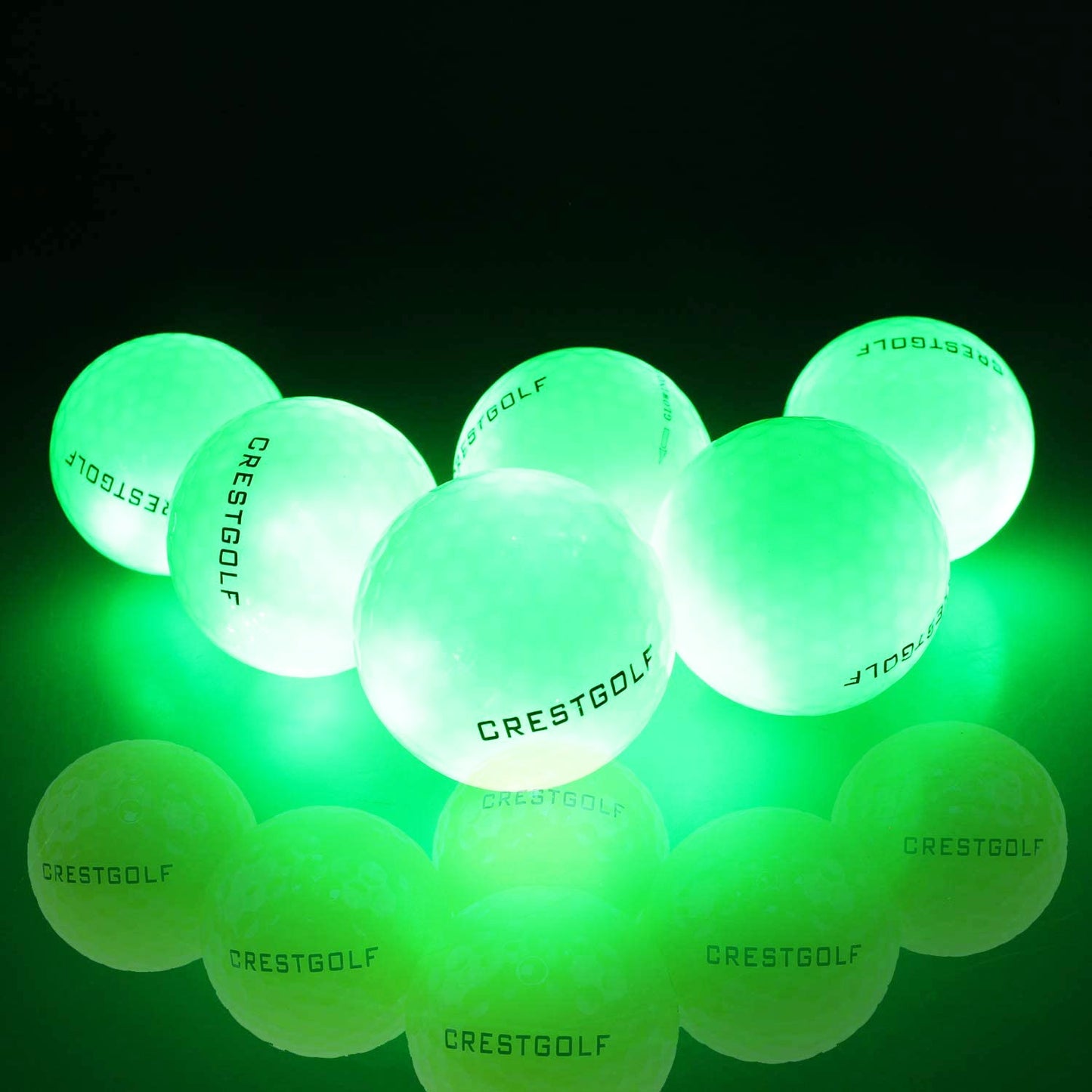 6Pcs Light Up LED Golf Balls