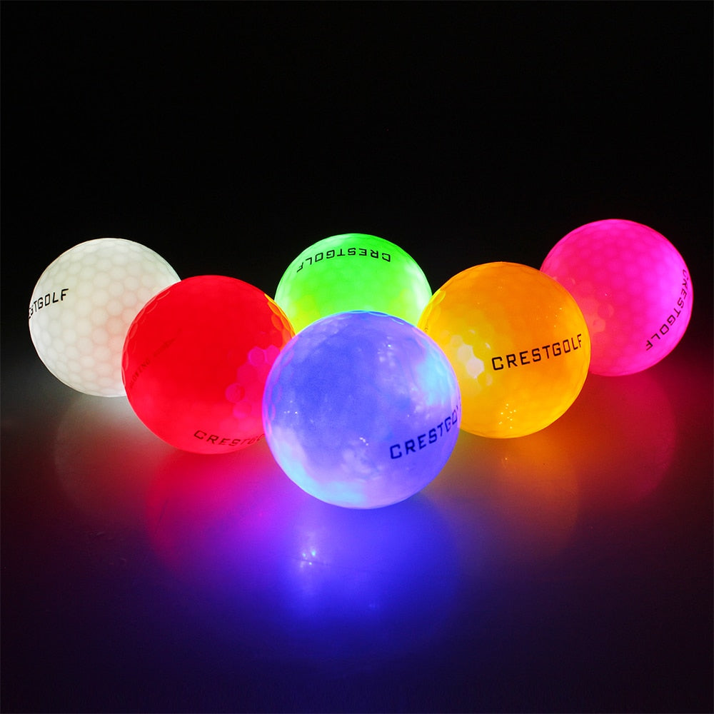 6Pcs Light Up LED Golf Balls