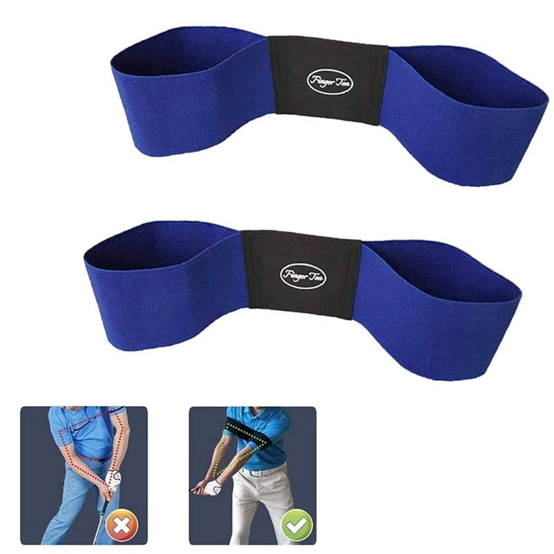 Elastic Arm Band Golf Swing Trainer
