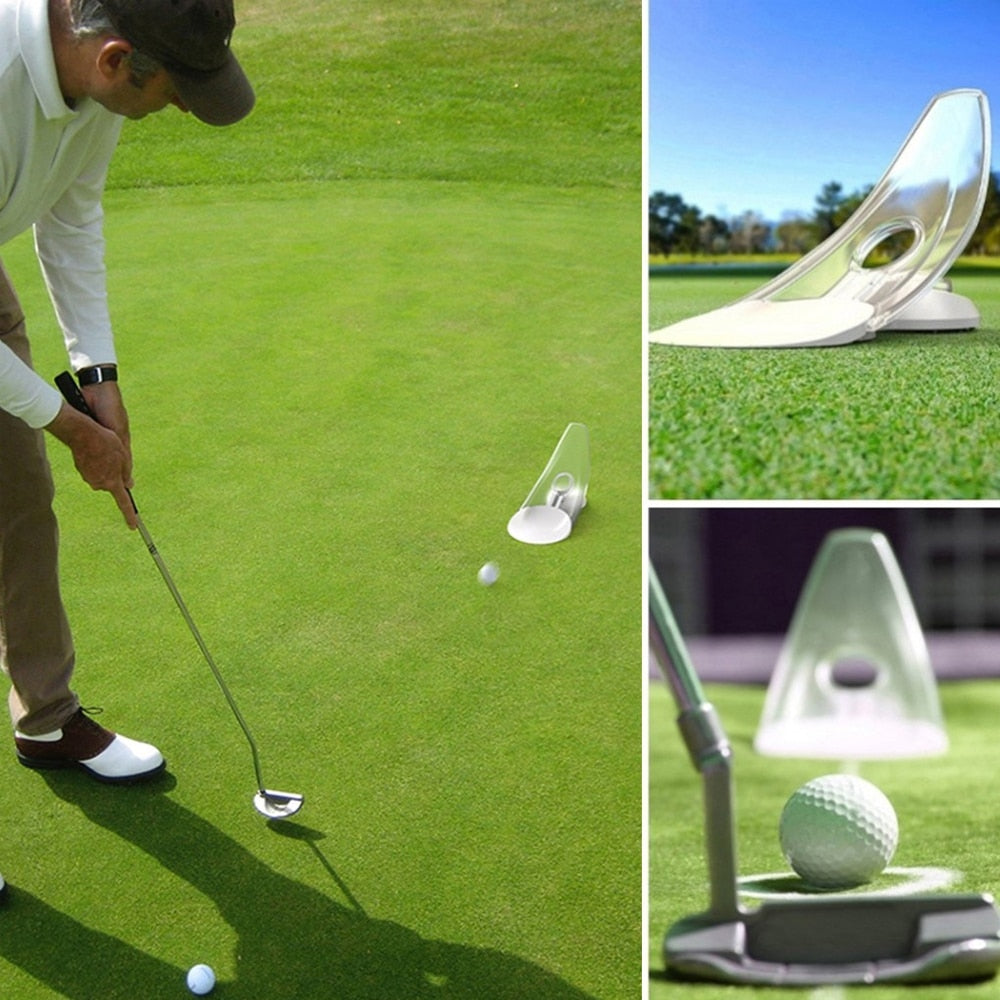 1Pcs Pressure Putting Golf Trainer, Practice your perfect putt