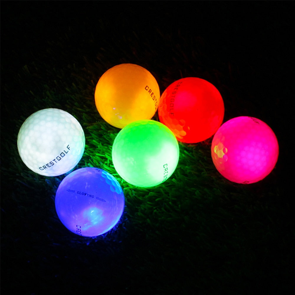 6Pcs Light Up LED Golf Balls