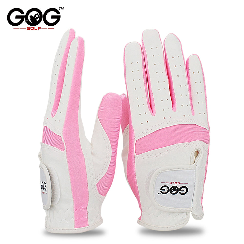 1 Pair Golf Gloves For Kids, Left/Right Handed Breathable Gloves