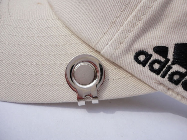 Golf Ball Marker with Golf Hat Clip, Magnetic Alloy