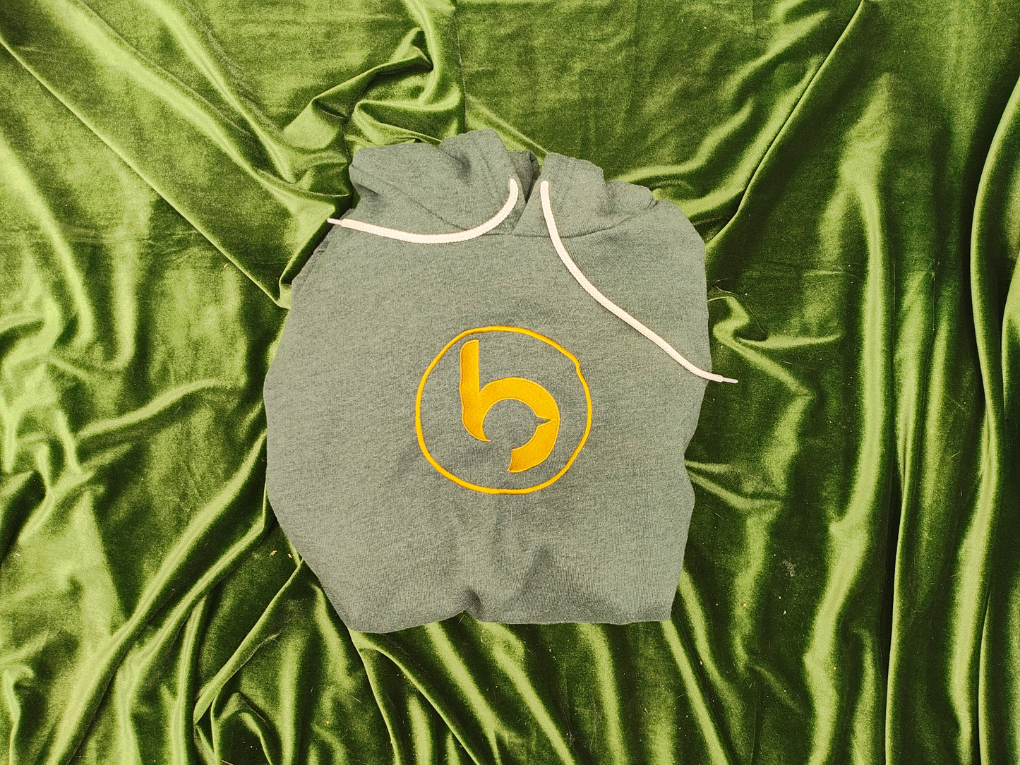 Stitched Logo Unisex Hoodie