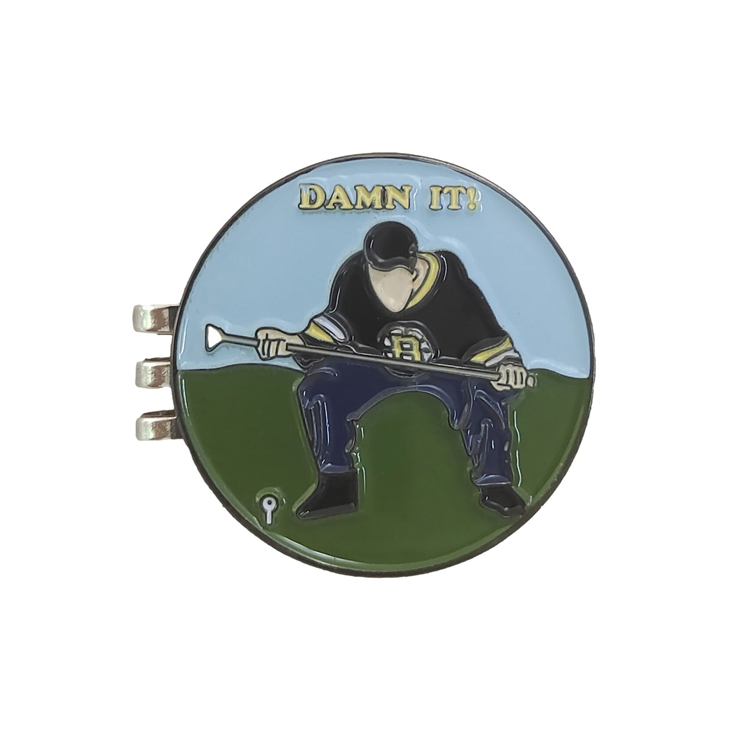 Magnetic Golf Hat Clip With Ball Marker