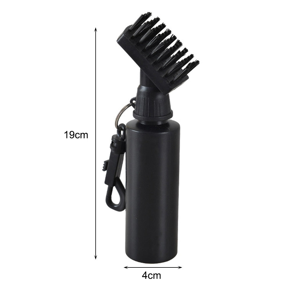 Golf Cleaning Brush with Water Bottle Clip