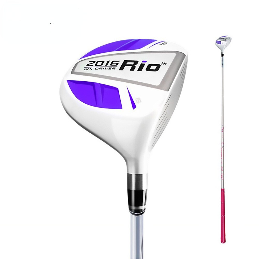 My First Golf Driver, Kids Right Handed, 1# Wood Pole Carbon Shaft, Aluminum Alloy Head, Kids Beginner Swing Training, Ages 3-12