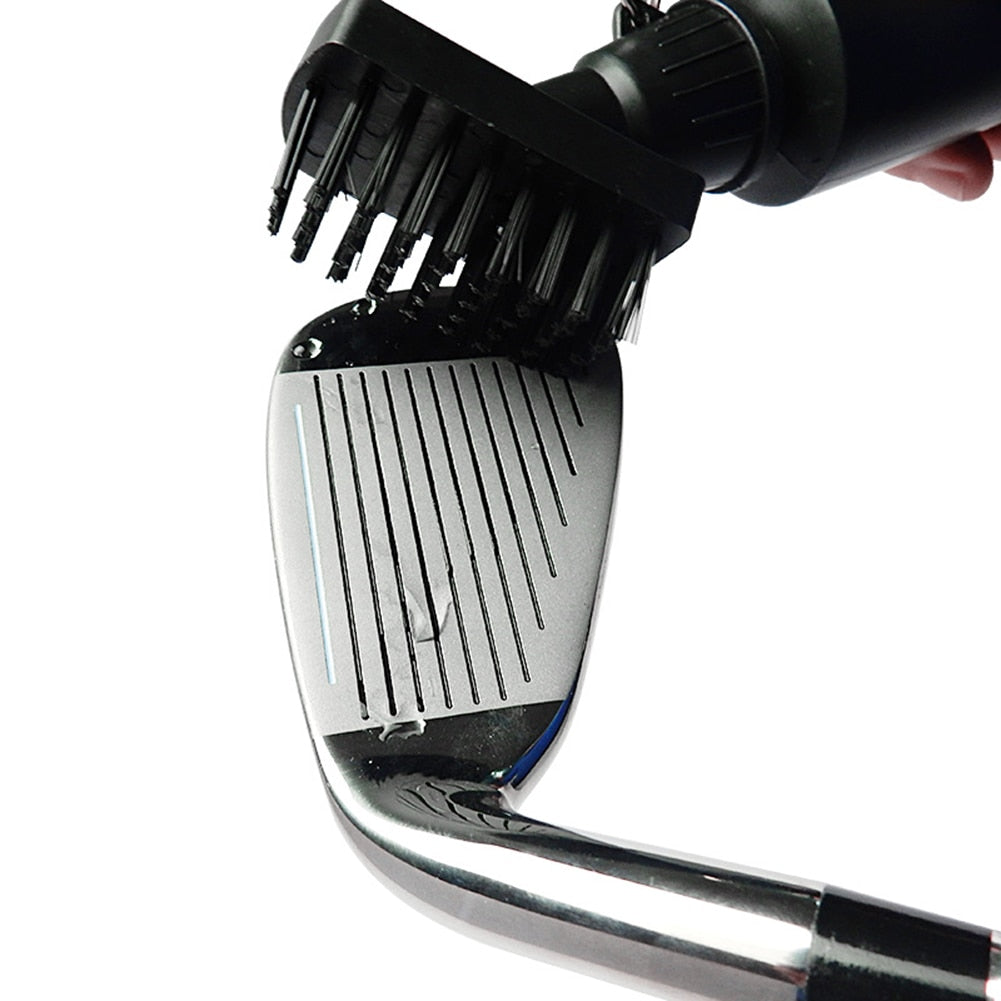 Golf Cleaning Brush with Water Bottle Clip